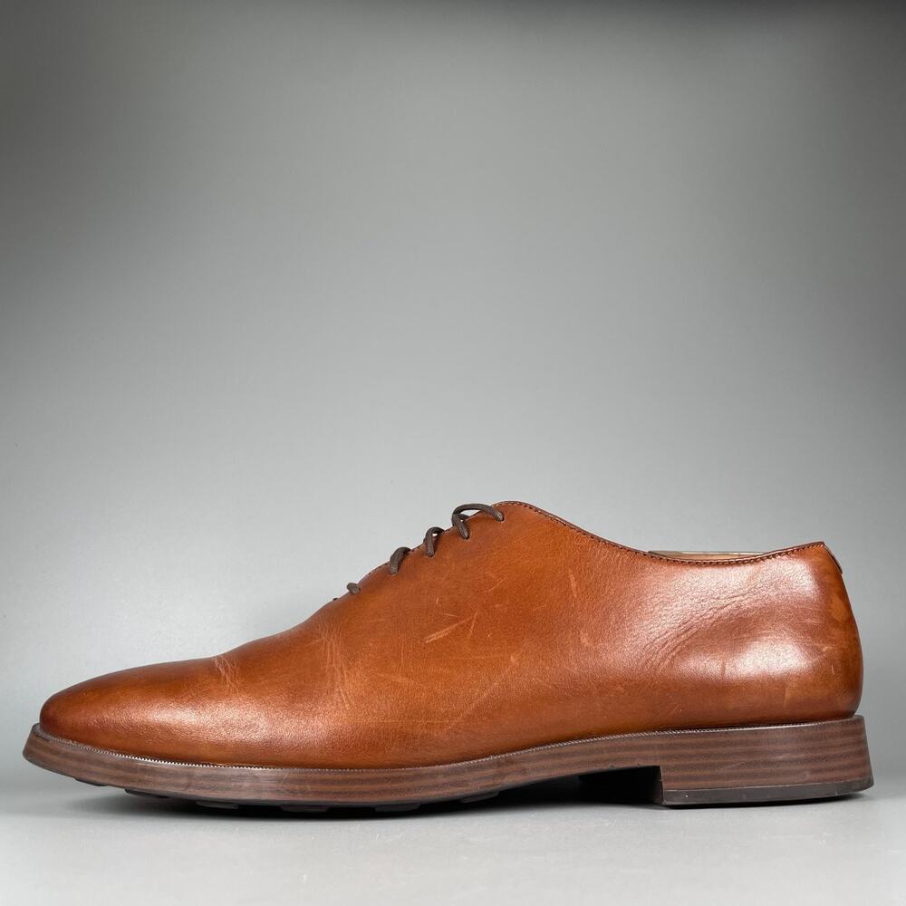 Cole Haan Jefferson Grand Wholecut Men's 11.5 Oxford British Tan Leather Oxford